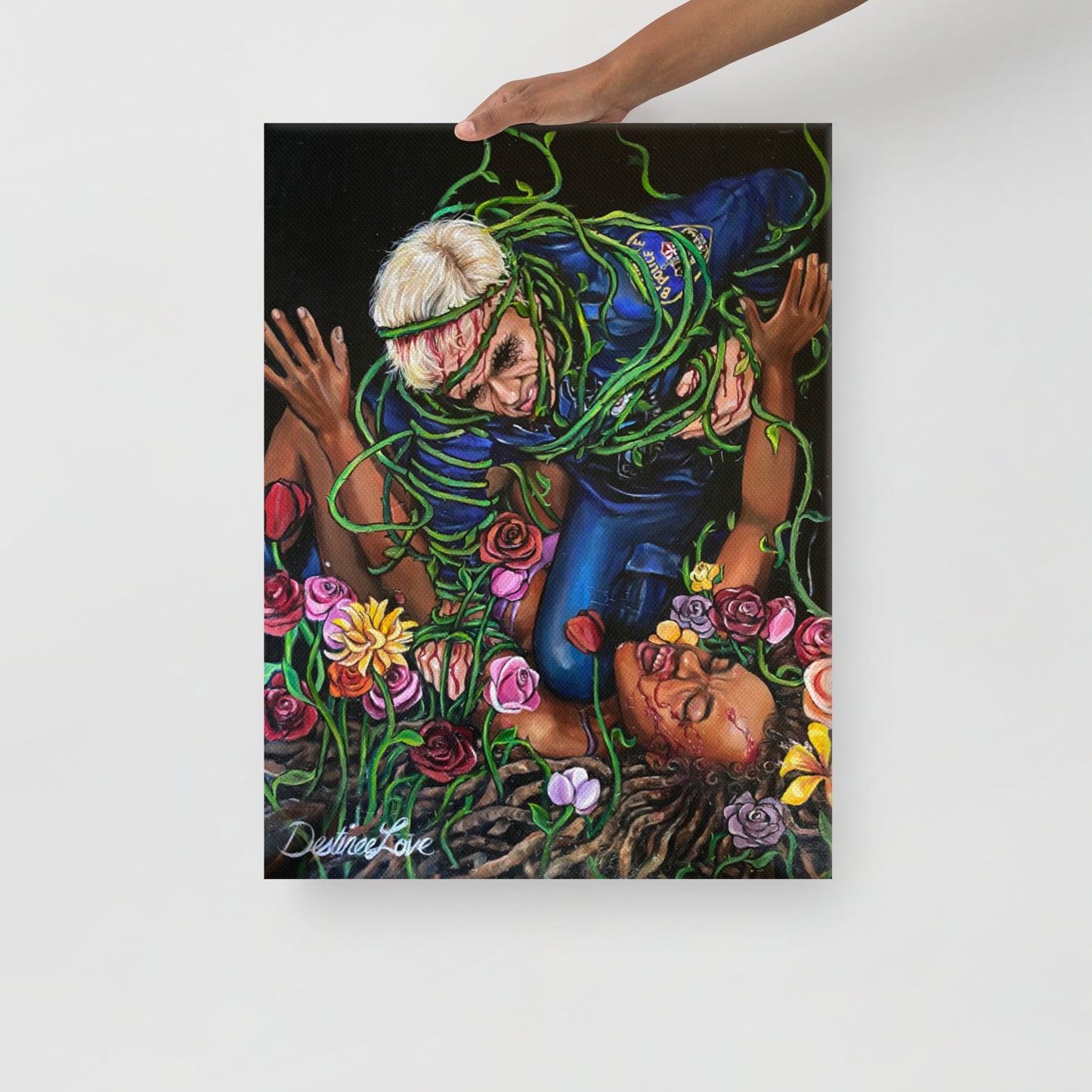 Unseen Print on Canvas