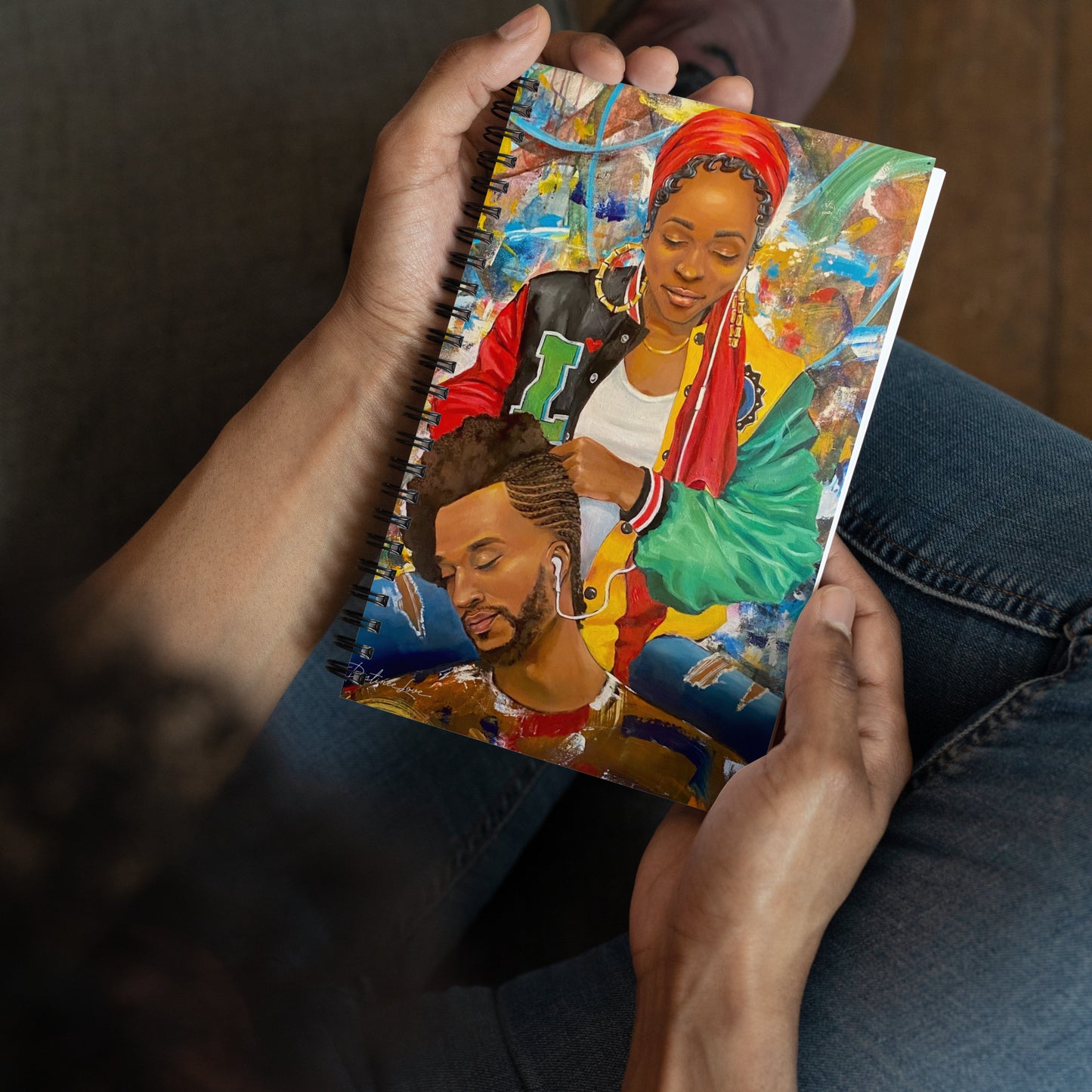 Love Me Spiral notebook